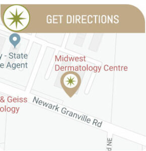 Directions to Midwest Dermatology Centre Granville, OH